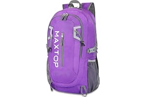 MAXTOP 40L Ultra Lightweight Packable Backpack Foldable Rucksack Water Resistent For Men Women Kids Outdoor Camping Hiking Travel Daypack Handy Durable