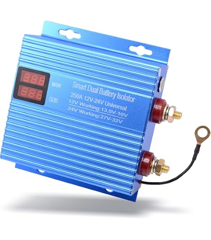 Isolateur Batterie 500A RECOIL - Relais Démarrage Haut Courant Pour Audio Voiture, Camping-Car
