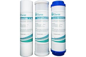 WFW 3 Pre-Filters Replacement for Reverse Osmosis Water Filer Systems - Water Filter Man ltd Branded