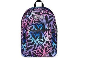 Seven Zaino Scuola Freethink, Multicolore, Doppio Scomparto Con Tasca per PC e Tasca per Borraccia, 34 L, Scuola Media e Superiore, Zaino Ragazza