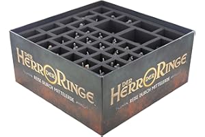 Feldherr Juego de Espuma Compatible con El Señor de los Anillos: Viajes por la Tierra Media - Caja de Juegos de Mesa