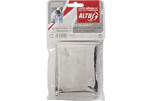 Inconnu Altus Foil Hypothermia Blanket 5122000260 Ng Maorit Taille 220 X 140 cm