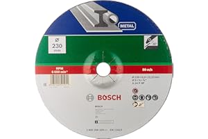 Bosch DIY 2609256339 Cranked Roughing Disk 230 mm Diameter x 6 mm Metal