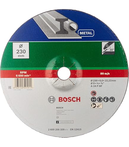 Merryland Disques à Tronçonner 230mm Métal Acier Fer - Lot De 25 Disques De Coupe 1,9mm Expert-Line Pour Meuleuse D'Angle