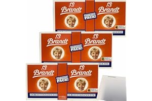 Brandt Markenzwieback der praktische Vorrats-Pack 3er Pack (3x450g Packung) + usy Block
