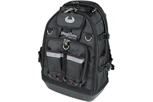 Mephisto Werkzeugtasche, Rucksack, Tool Bag, Back Pack Shadow, (34x51x23 cm, 36 L), strapazierfähiger Outdoor-Stoff 1680 Denier Gewebe, wasserdichte Beschichtung, Stabile Bodenschale, Traglast 40 KG