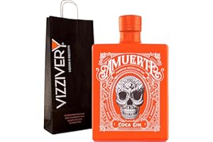 VIZZIVERY AMUERTE GIN - Amuerte Gin Orange Edition - Premium Distilled Gin - Limited Edition - 43% Vol. 700 ml