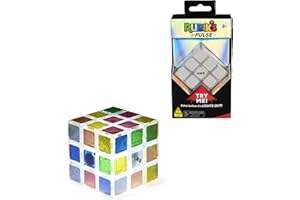 Rubik's Cube Pulse Original avec lumières Clignotantes pour Un défi Contre Le Temps, Anti-Stress et Casse-tête pour Adultes et Enfants, 8 Ans
