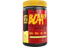 MUTANT BCAA 9.7 Supplement BCAA Powder with Micronized Amino Acid and Electrolyte Support Stack, 348g (.77 lb) - Roadside Lemonade