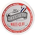 Beardburys Matte Hair Clay for Men, Extreme Hold and Matte Finish, Water-based Styling Clay for Immaculate Style that Lasts all Day, 100ml