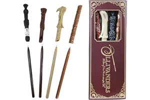 BLUE SKY STUDIOS Harry Potter Lot de 4 stylos baguette magique – Lot de 4 baguettes sous licence