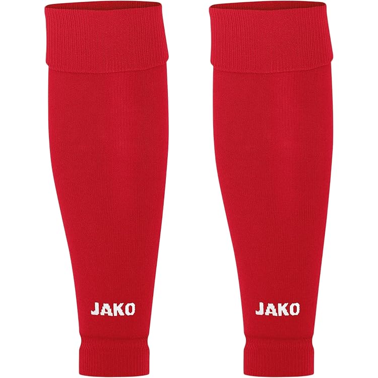 JAKO Unisex Trainingssocken Kurz – Sportrot, Größe 39-42, Gepolstert & Atmungsaktiv