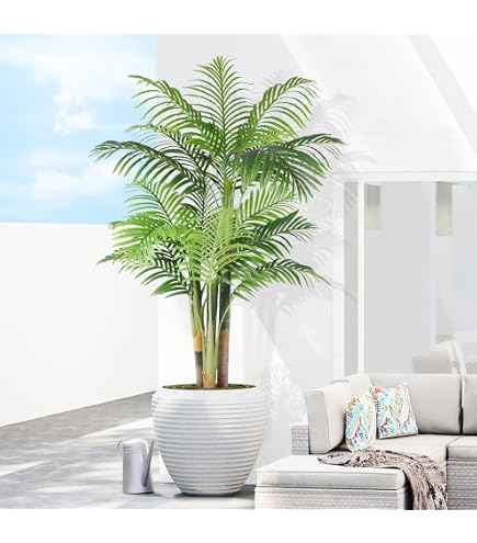 Palmier Artificiel Avec Pot En Céramique G34 - Plantes d'intérieur