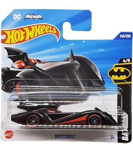 Batmobile The Batman 2021 Hot Wheels First Appearance 4/5 Tv Series Dorado | Meses Sin Interés - Foto 5