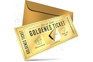 ‎HEIMONIE Gutschein zum selber ausfüllen mit Rubbelaufkleber - Rubbelkarte zum beschriften - Geschenke für Frauen, Geschenk für Freundin, Geburtstagskarte, Kinogutschein, Geburtstagsgeschenk, Reisegutschein