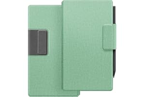 AYOTU Case for Remarkable Paper Pro Move, Fine Imitation Fabric Cover with Pen Holder Fold into the Back, Auto Wake/Sleep,Microfiber Lining,Flip Design,Strong Magnet(Mint Green)