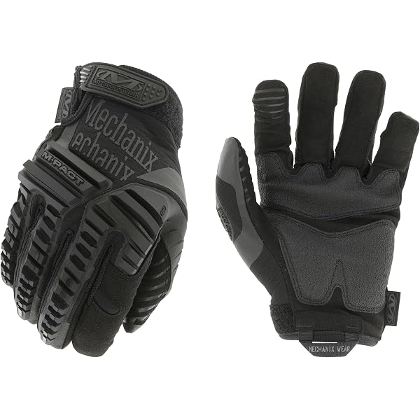 Mechanix Wear Guantes ColdWork™ M-Pact (Pequeña, negro/gris