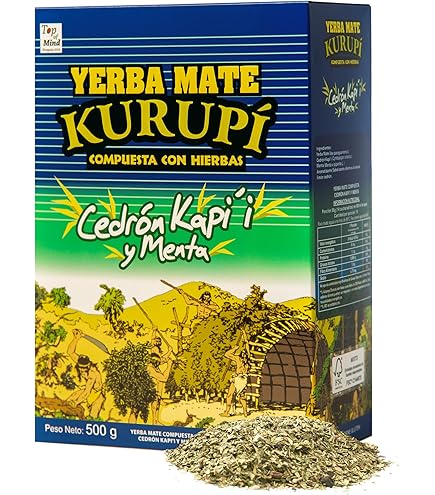 Kurupí Yerba Mate Sabor Mega Menta 500 Gr Pack X 12 Unidades | Envío Gratis - View #10