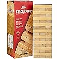 Knick Knack Stack'em Up A Giant Tumble Tower Game Consisting of 54 Big Wooden Blocks | Stack. The Blocks to 4 Feet | Suitable for Both Adults and Kids