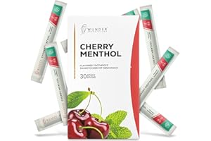 WUNDER ZAHNSTOCHER Wonder Toothpicks - Single Pack (30x) - Flavoured Toothpicks - Chewing Gum Plastic-Free - Stop Nail Biting - Fresh Breath with Flavoured toothpicks - Teeth Cleaning to go - Sugar-Free, Vegan