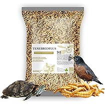 Gusanos De La Harina Trixie | Paquete Doble 2x70g | Alimento Complementario Para Roedores, Aves Y Reptiles | Secados Suavemente, Ricos En Proteínas