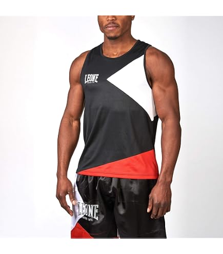 Gilet De Boxe Leone 1947 - Polyester Respirant - Style Italien
