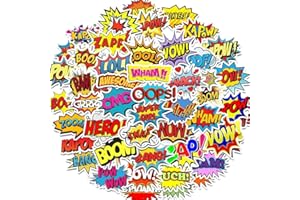 LONGSING Graffiti Autocollant Autocollants pour Ordinateur Portable 50 PCS Stickers pour Ordinateur Portable pour Ordinateur Portable Planche à Roulettes Bagages Autocollant Graffiti Patches