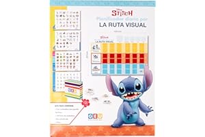Pictogramas Autismo Español | Panel Rutinas | Pictogramas Rutinas Niños Español | Planificador Visual Editorial GEU Stitch (Diario Disney (español))