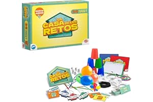 Bizak 35001940 La Casa De Los Retos Juegos, Juego de Mesa Familiar, para Jugar con Amigos, Regalo de Juego Infantil niños y niñas Desde 4 años de Edad