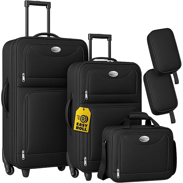 Rockland Jungle Softside Rechtopstaande Bagage Set, Turkoois, Eén maat, 4-delige bagageset Rockland Jungle Softside Rechtopstaande Bagage Set, Turkoois, Eén maat, 4-delige bagageset