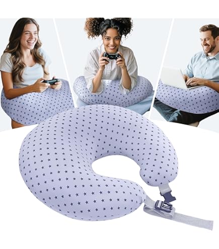 Homie Coussin De Lecture Avec Lampe De Lecture Et Support De Poignet Accoudoirs Et Soutien Dorsal Pour Se Detendre Lire Travailler Sur Un Ordinateur Portable Regarder La Television Gris