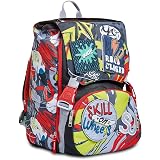 seven. Zaino Scuola SJ Gang Sweet Wave Sirena Estensibile 41x27x16(22) cm :  Amazon.it: Valigeria