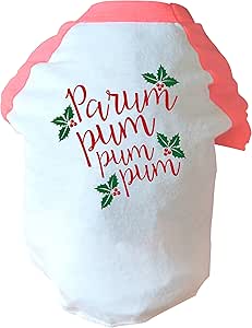 Flox Creative Pa Rum Pum Pum Pum Zwei Straffen Hund Weste Rosa Oder Blau Gr Medium Rose Amazon De Haustier