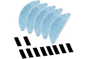 GYing Set di 5 panni lavabili e riutilizzabili compatibili per robot aspirapolvere ECOVACS U2 serie U2 Pro