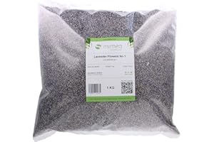 Lavender Flowers No 1 (Deep Blue) from Mimea - Great for Cooking, Baking, Distilling and more 1kg