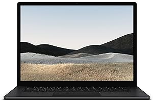 Microsoft Surface Laptop 4 Super-Thin 15 Inch Touchscreen Laptop (Black) – AMD Ryzen 7, 8GB RAM, 512GB SSD, Windows 10 Home, 2021 Model