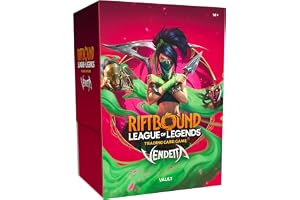 Riftbound: League of Legends TCG Vendetta - Vault - Bundle Collection Set: 6 booster, runor, 3 chipkort, samlarkortspel, slum