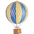 Authentic Models - Hot Air Balloon: Travels Light, Blue - 18 cm diameter