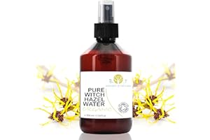 B.O.T COSMETIC & WELLNESS Agua de Hamamelis BIO Tónico Facial Astringente 500 ml Witch Hazel Limpiador y Reductor de Poros Piel Grasa y Sensible Elimina Imperfecciones