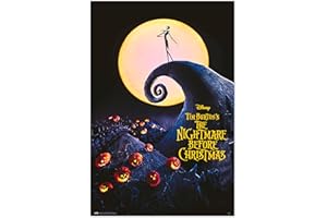 Grupo Erik - Poster Disney L'Etrange Noël de Mr Jack - Deco Maison, Decoration Murale, Affiche Décorative