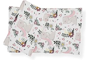 CuddlyZOO Dolls Teddy Quilt/Duvet Pillow Bedding Set Fits Up to 46cm 18" Doll Pram/Cot (bunny)