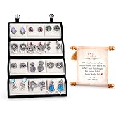 FUBS Oxidized Designer Stud Earrings Set of 12 with Folding Jewelry Box | Traditional & Modern Earring Set for Women & Girls