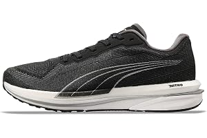 PUMA Velocity Nitro WNS löparsko för kvinnor, Svart silverpläterad, 37 EU
