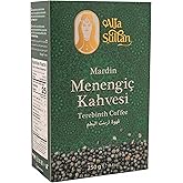 Alia Sultan Mardin Menengi&ccedil; Kahvesi 250 g Paket - Otantik ve Geleneksel Zengin Lezzet - Yabani Antep Fıstığı İ&ccedil;erikli - Sakız