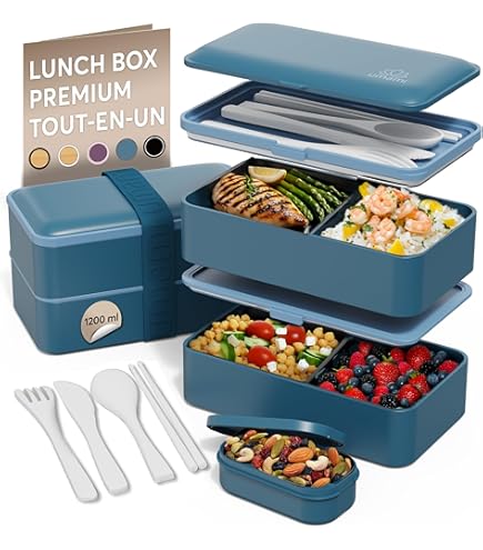 Yoko Design Bento - Lunchbox Japan - 1200 Ml Black Friday Clearance Maison Et Ja