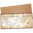 Gratta E Vinci Viaggio A Sorpresa - Carta D'Imbarco Personalizzata Modello Vintage, Regalo Originale Per Anniversario, Compleanno O Fidanzati - 3