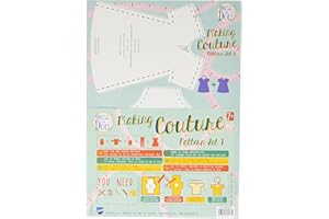 Vervaco Dress Your Doll, Paper, Multi-Colour, 31 x 24 x 1 cm