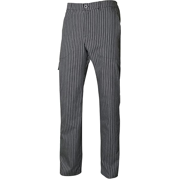 GREIFF Gastro Moda Cuisine Basic Heren Koksbroek Zwart Model 110 8000, zwart, 60