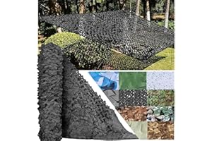 CAQXAQP Red de Camuflaje Militar para Exteriores - Sombra de Protección Solar, Malla Camuflaje Caza Terraza Decoración Forestal y Camping,Tamaño Personalizable