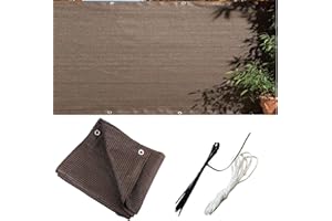 NkHui Balcony Privacy Screen,150g/m² Privacy Netting, Weatherproof HDPE Privacy Protector Balcony Cover for Small Swimming Pools Gardens Backyard Deck Patio Balcony Fence Porch